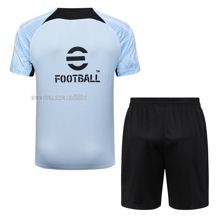 Tuta da Track del Inter Manga Corta 2023-2024 Blu - Pantalon Corto